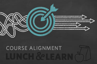 course alignment lunch and learn logo