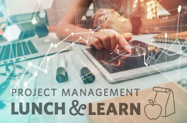 project management lunch and learn logo