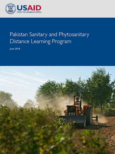 SPS report cover showing a man working a field on a tractor
