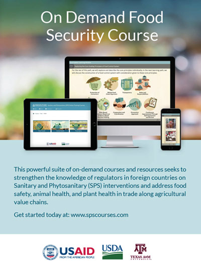 Thumbnail for the SPS info sheet showing elements of the course displayed on various devices