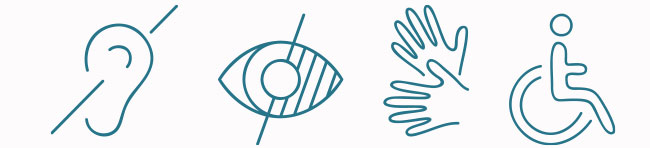icons representing different abilities